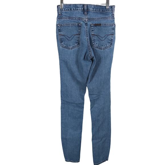 Harley Davidson Women's Size 24x31 Classic Straight Leg Cotton Blend Denim Jeans - Picture 2 of 12